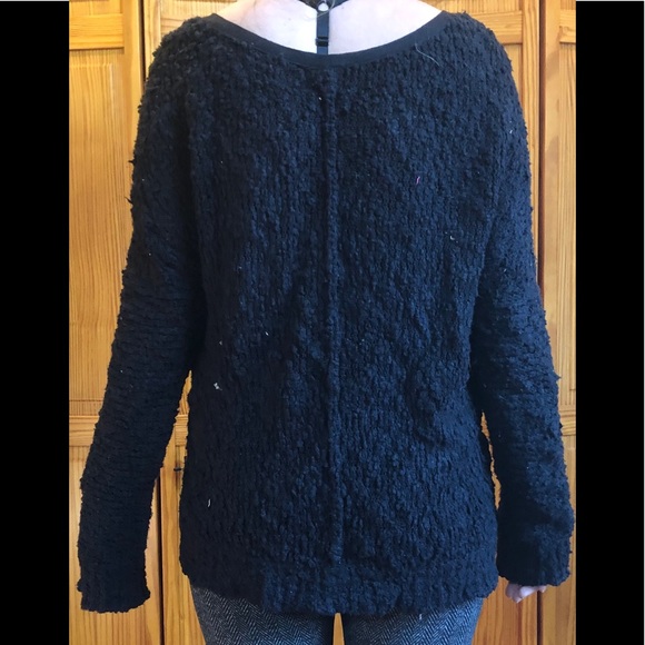 Free People Slouchy, deep-v sweater - Picture 3 of 3